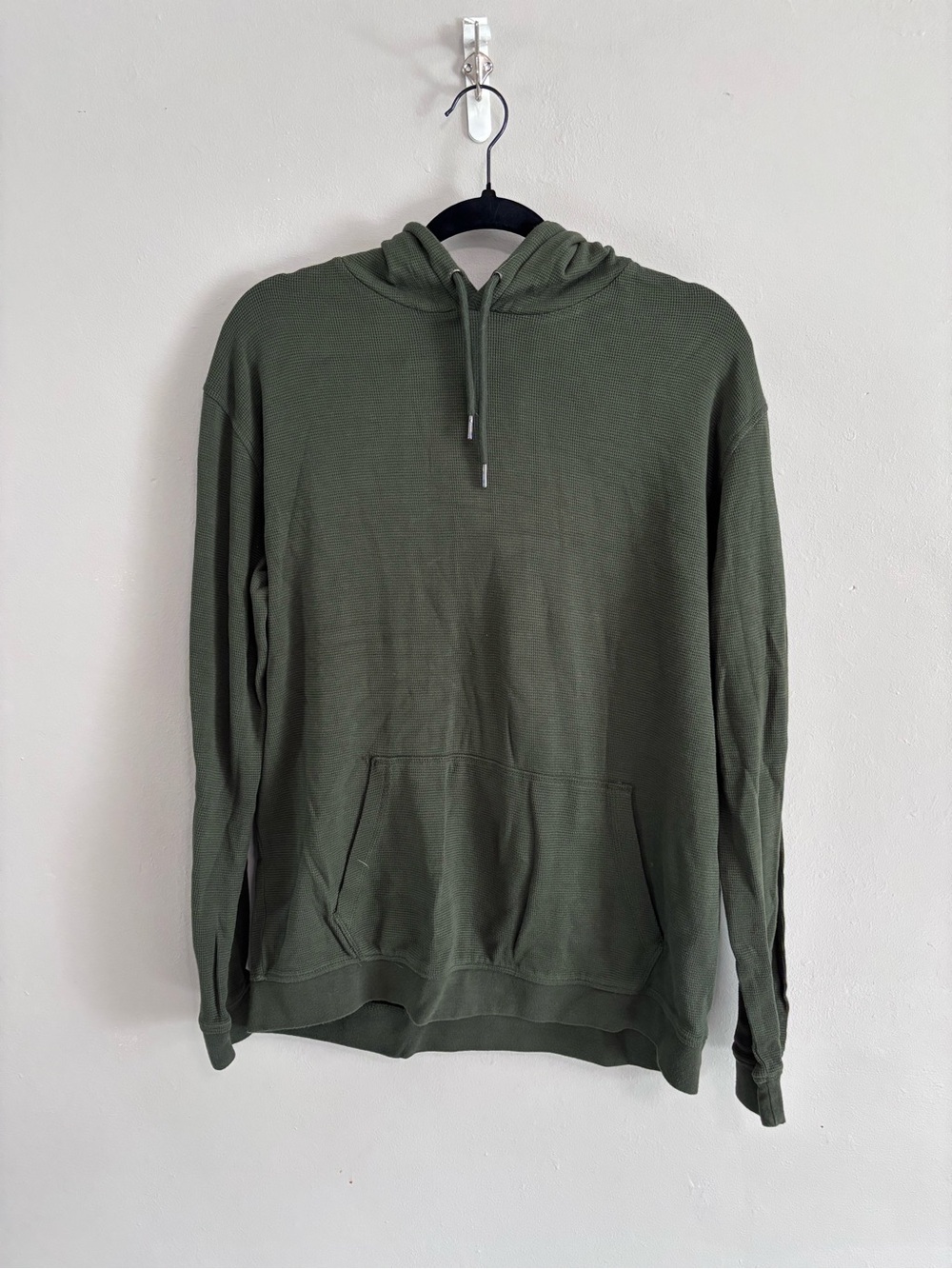 True Classic Olive Green Pullover Hoodie